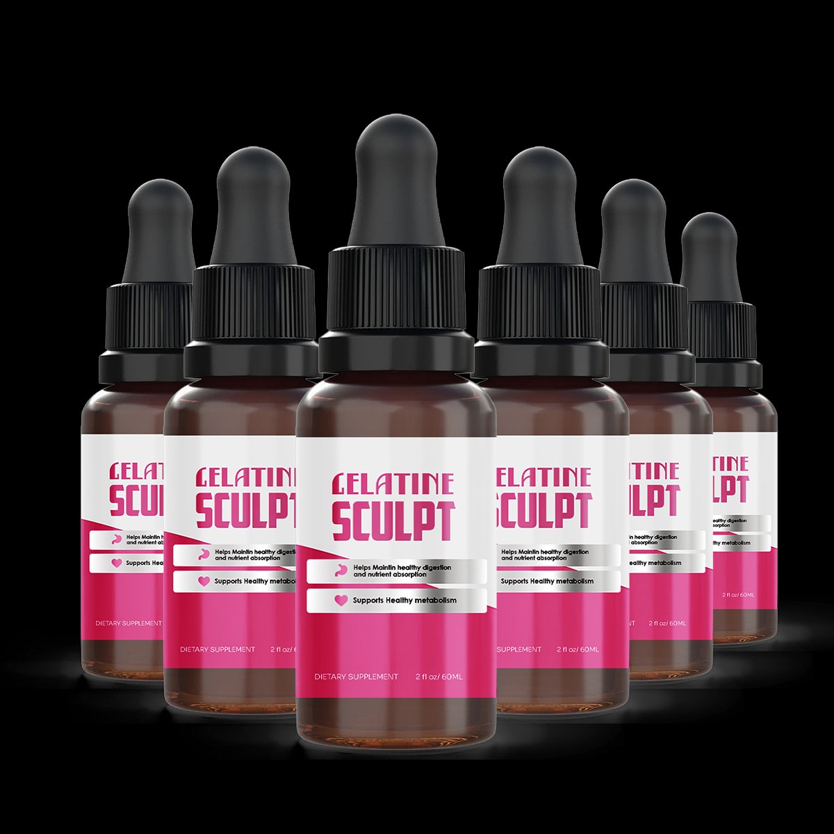 Gelatine Sculpt 6-pack
